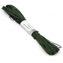 Тесьма отделочная сутаж (шнур отделочный) 1.8 мм х 20 м 879075 / т.зеленый