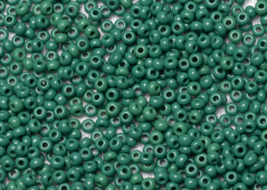 Бисер Чехия круглый 08/0 50г 53240 зелёный