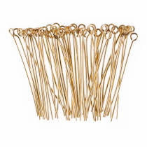 " Zlatka" Штифт FMK- S03 40 мм 50 шт 04 под золото