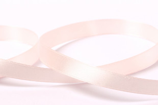 Лента атласная 12 мм ( 1/2 ") "Gamma" №002 св.розовый 33 метра