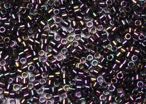 Бисер Япония MIYUKI Delica цилиндрический 11/0 5г DB-0004 фиолетовый ирис