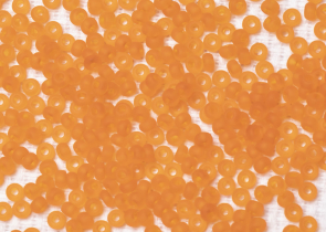 Бисер Чехия круглый 10/0 2.3 мм 50г 90000 оранжевый матовый